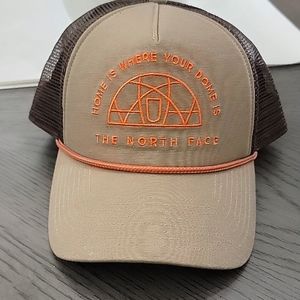 North Face home is where your dome is Trucker Hat